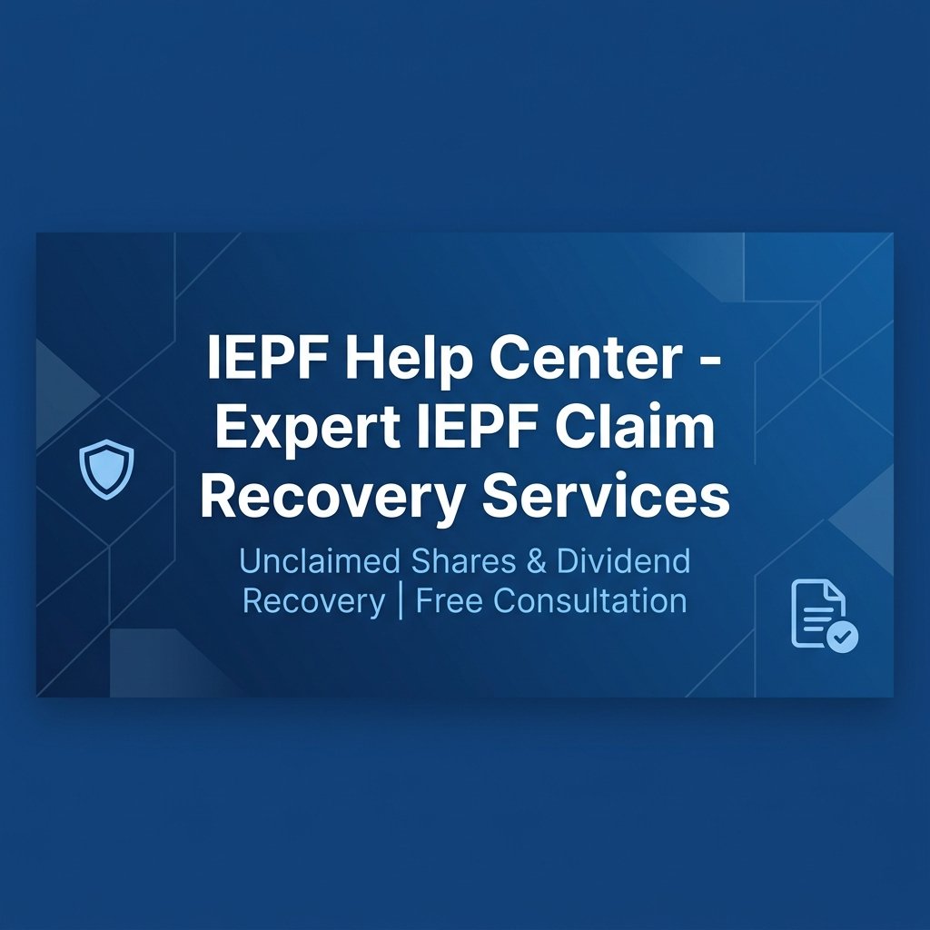 Iepf Form.pdf IEPF Claim Process — Step by Step Guide to File IEPF-5 Form | IEPF.org.in